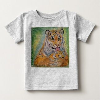Baby Jumper with Tigers Baby T-Shirt