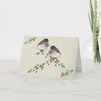 Baby Juncos Christmas Card