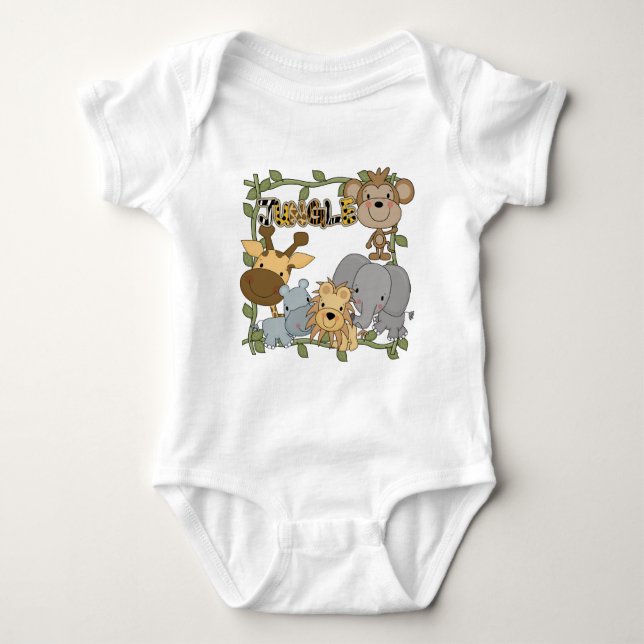 Baby Jungle Animals Tshirts and Gifts (Front)