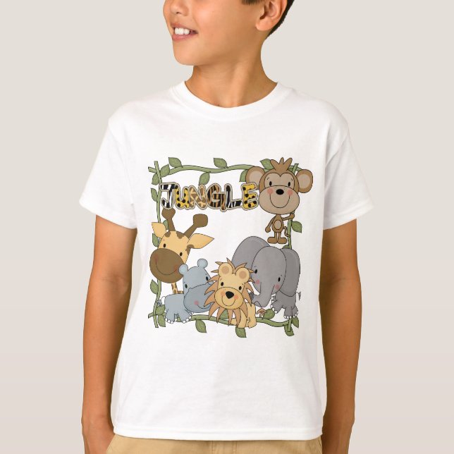 Baby Jungle Animals Tshirts and Gifts (Front)