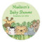 Baby Jungle Safari Baby Shower Sticker