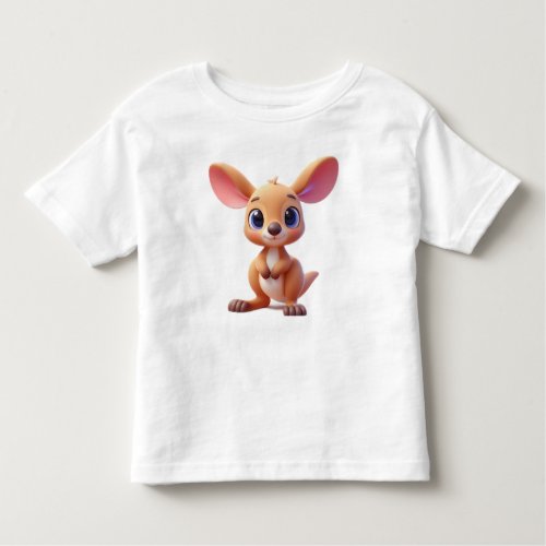 baby kangaroo toddler t_shirt