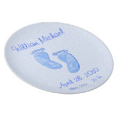 Baby Keepsake Birthplate - Personalized Plate (Right Side)