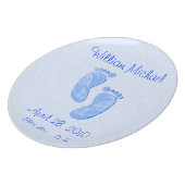 Baby Keepsake Birthplate - Personalized Plate (Left Side)