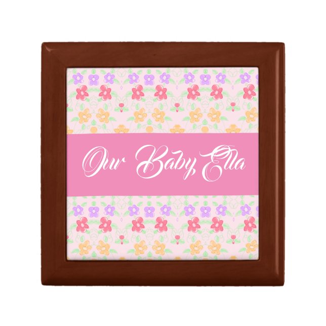 Baby Keepsake Box (Front)