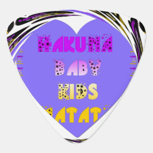Baby Kids Hakuna Matata Grover Allman Guitar Picks