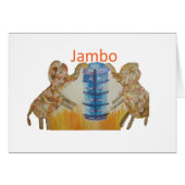 Baby Kids Jambo Jumbo Elephants Design (Front Horizontal)