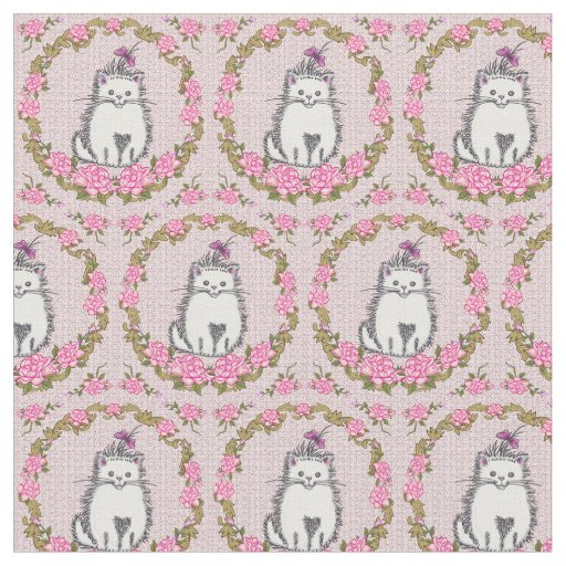 Baby Kitten Cat Fabric