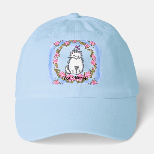 Baby Kitten Cat  Hat (Front)