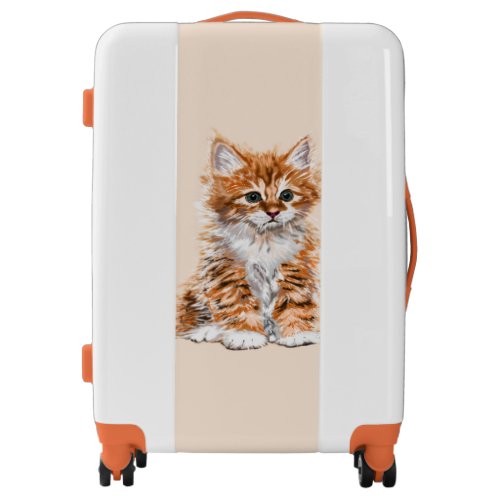 Baby Kitten Luggage _ Your Text _ Colors