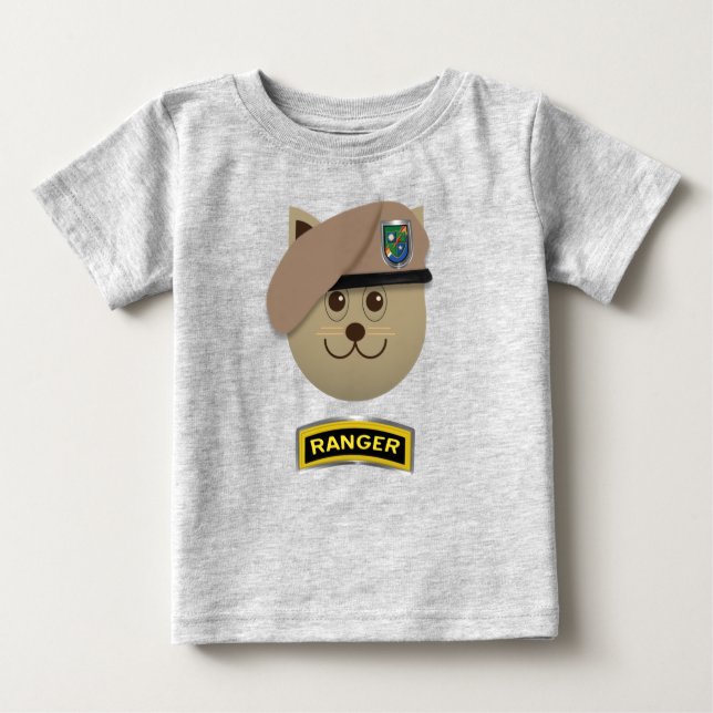 Baby Kitten Ranger   Baby T-Shirt (Front)