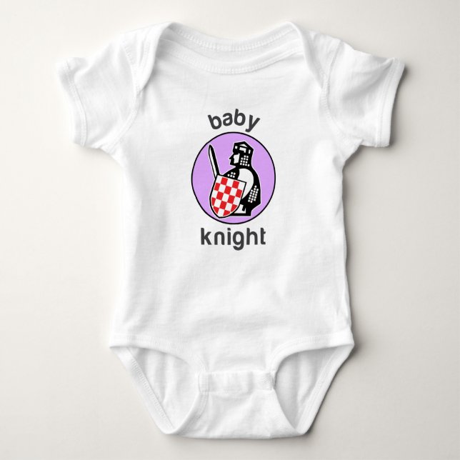 Baby Knight design Bodysuit (Front)