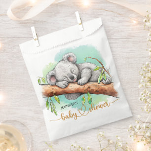Baby Koala Baby Shower Favor Bag