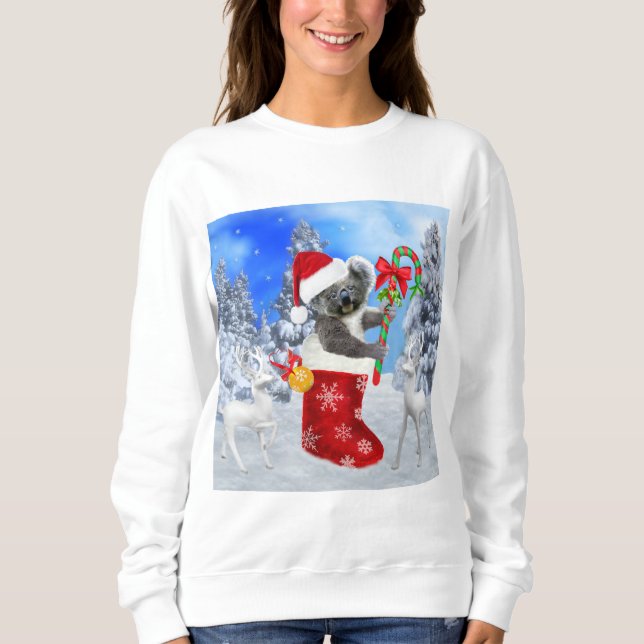 BABY KOALA CHRISTMAS SWEATSHIRT (Front)