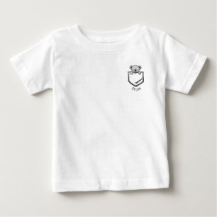 Baby Koala in Pocket Cute Add Name T-Shirt