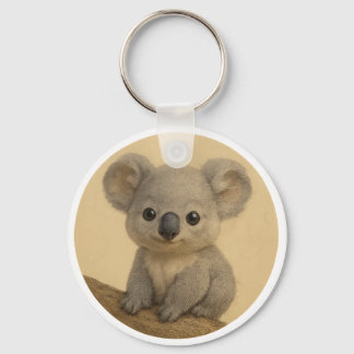 Baby koala keychain