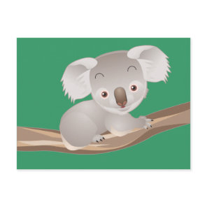 Baby Koala Postcard