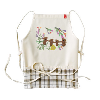 Baby Koala Zazzle HEART Apron