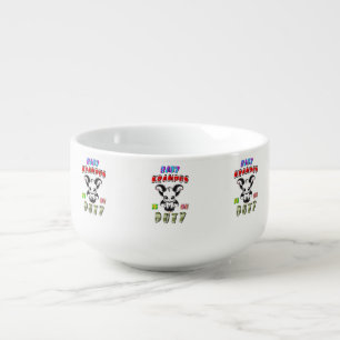 Baby Krampus Is On Duty Soup Mug