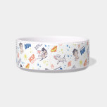 Baby Krypto & Superman Pattern Bowl<br><div class="desc">DC League of Super-Pets | Check out this adorable pattern featuring baby Superman and a puppy Krypto!</div>