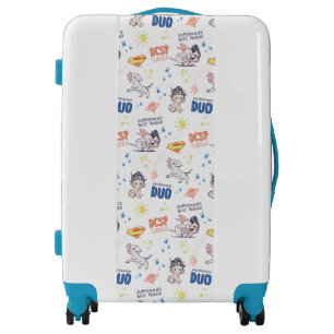 Baby Krypto & Superman Pattern Luggage