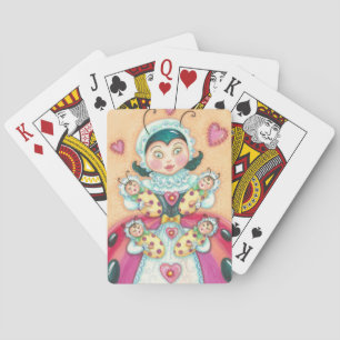 Baby Ladybugs Mom PLAYING CARDS Poker