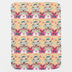 Baby Ladybugs ULTRA SOFT BABY BLANKET *Personalize