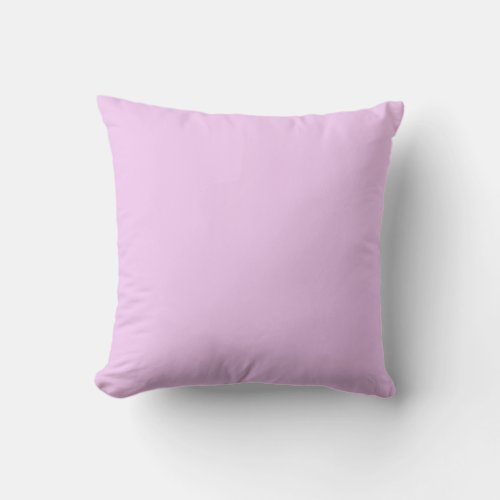 Baby Lavender Pink Throw Cushion