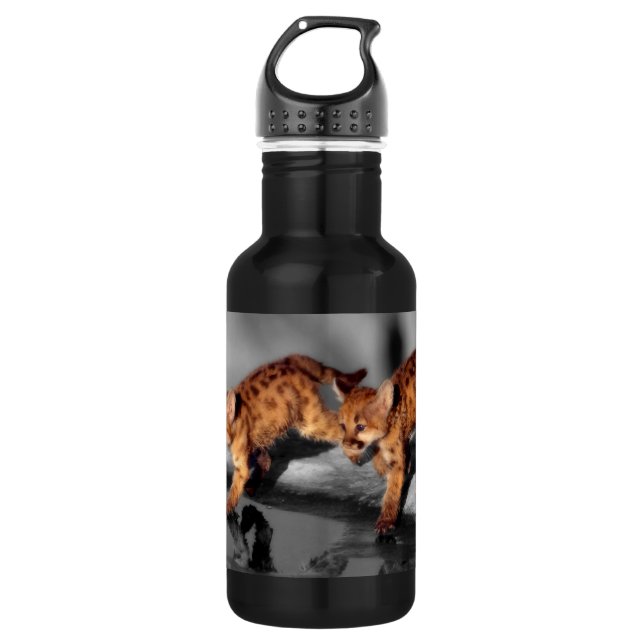 Baby Leopards Water Bottle (Front)