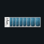 Baby light blue faux glitter sparkles minx nail art<br><div class="desc">Beautiful girly glamorous light blue shiny glitters sparkles. Photo of  baby blue sparkles not actual glitter!</div>