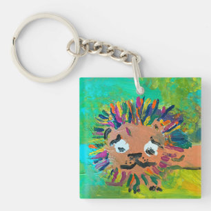 Baby Lion "Art by Kids" Keychain