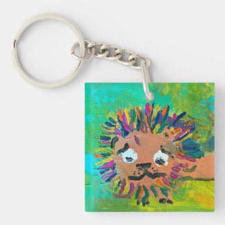 Baby Lion "Art by Kids" Keychain