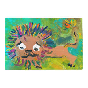 Baby Lion "Art by Kids" Placemat