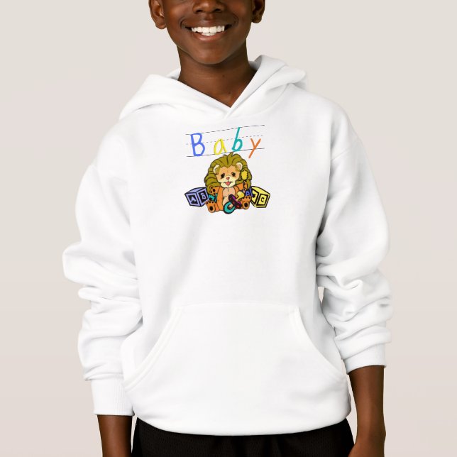 Baby Lion Cub Hoodie (Front)