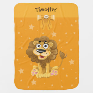 Baby Lion Fleece Baby Blanket