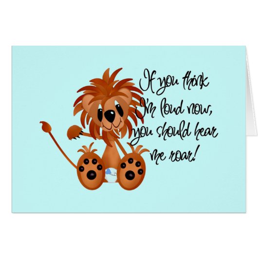 Baby Lion Hear Me Roar Tshirts and gifts (Front Horizontal)