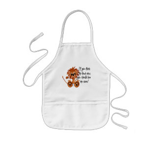 Baby Lion Hear Me Roar Tshirts and gifts Kids' Apron