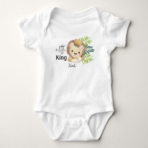 baby lion king safari animals  baby bodysuit