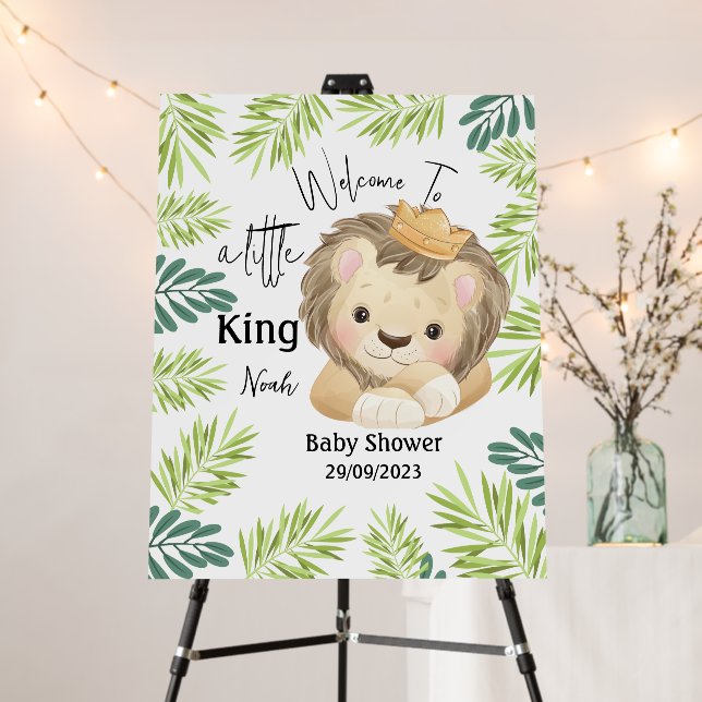 baby lion king safari animals  foam board (In Situ (Stand))