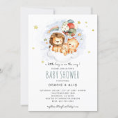 BABY Lion King Twinkle Twinkle Little star Invitat Invitation (Front)