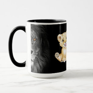 Baby Lion Mug – From Cub to King