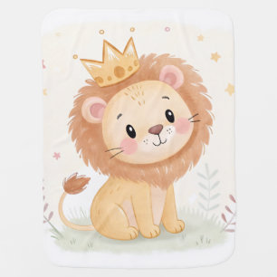 Baby Lion Nursery –Cute Animal Print for kids room Baby Blanket