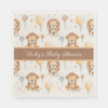 Baby Lion Personalized Baby Shower