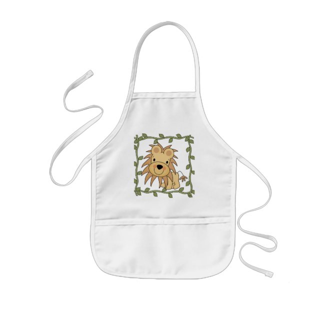 Baby Lion T-shirts and Gifts Kids' Apron (Front)