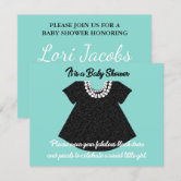 baby shower little black dress Mermaid Split Black Maternity Dress for Baby Shower – loveangeldress main image 0