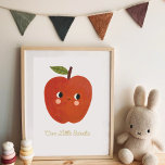 Baby Little Sweetie Cute Apple  Nursary   Poster at Zazzle