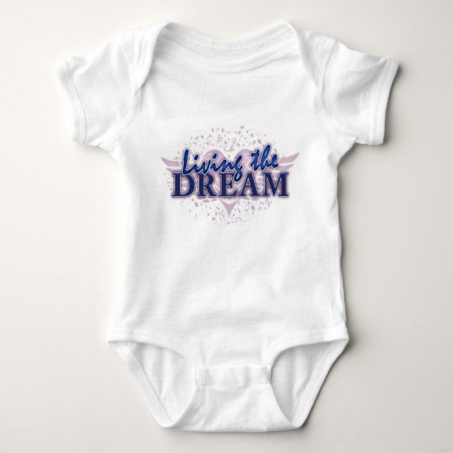 Baby Living the Dream Bodysuit (Front)