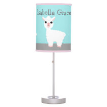 Baby Llama Alpaca Nursery Lamp