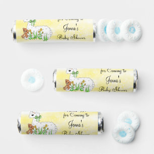 Baby Llama Gender Neutral Baby Shower Breath Savers® Mints