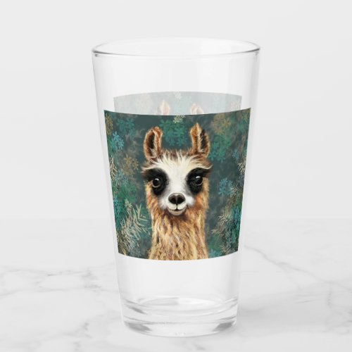 Baby Llama Glass Fun